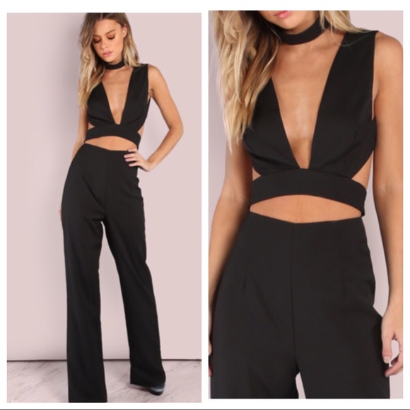 SPELLBOUND-Backless Deep Plunge Jum… - Picture 4 of 6